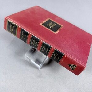 Grolier Classics Appreciation Society Condensations Red‎ Hardcover 1957 Vintage